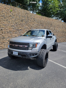 2012 Ford F-150 - 24x14 -81mm - ARKON OFF-ROAD Mandela - Suspension Lift 4" - 37" x 13.5"