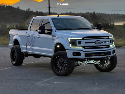 2020 Ford F-150 - 20x10 -25mm - TIS 544bm - Suspension Lift 6" - 35" x 12.5"
