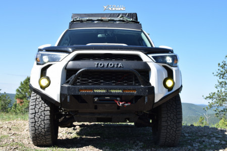2017 Toyota 4Runner Wheel Offset Aggressive > 1" Outside Fender