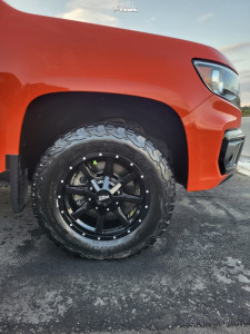 2022 Chevrolet Colorado Wheel Offset Aggressive > 1