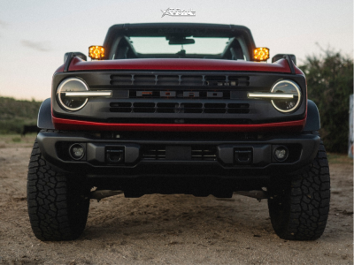 1 2023 Bronco Ford Badlands Eibach Suspension Lift 25in Black Rhino Chamber Custom