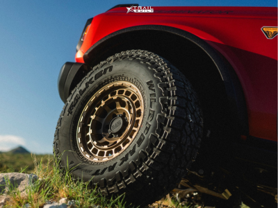 1 2023 Bronco Ford Badlands Eibach Suspension Lift 25in Black Rhino Chamber Custom