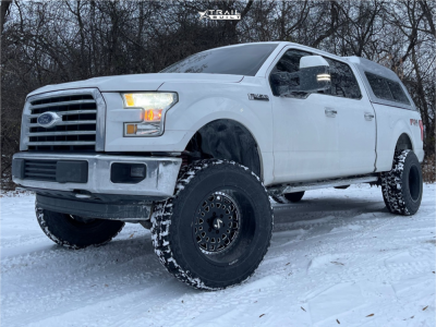 2016 Ford F-150 - 20x12 -51mm - ARKON OFF-ROAD Crown Series Triumph - Suspension Lift 6" - 37" x 12.5"