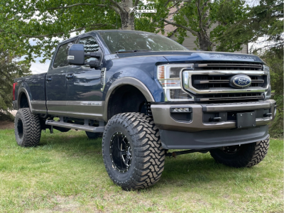 2020 Ford F-350 Super Duty - 18x12 -44mm - Moto Metal Mo962 - Suspension Lift 8.5" - 38" x 15.5"
