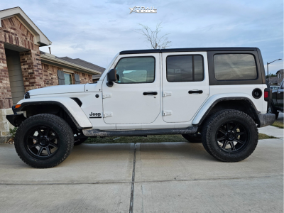 2021 Jeep Wrangler Wheel Offset Aggressive > 1" Outside Fender
