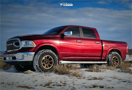 2019 Ram 1500 Classic - 17x9 -12mm - Vision Flow - Leveling Kit - 35" x 12.5"