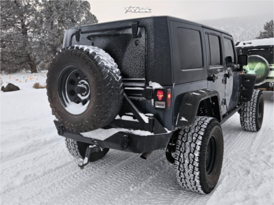 1 2008 Wrangler Jeep Unlimited Rubicon Jks Suspension Lift 5in Black Rock Unknown Black