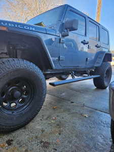 1 2008 Wrangler Jeep Unlimited Rubicon Jks Suspension Lift 5in Black Rock Unknown Black