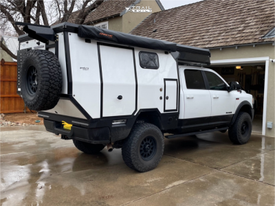 1 2022 2500 Ram Power Wagon Thuren Leveling Kit Method Mr704 Hd Matte Black