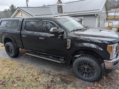 1 2018 F 250 Super Duty Ford Xlt Stock Stock Hardrock Commander Black Milled