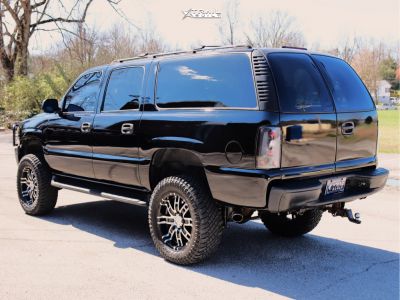 2002 Chevrolet Suburban 1500 Wheel Offset Aggressive > 1" Outside