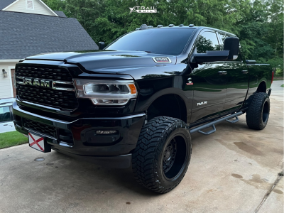 2022 Ram 2500 - 20x12 -44mm - Black Rhino Arsenal - Suspension Lift 3" - 35" x 12.5"
