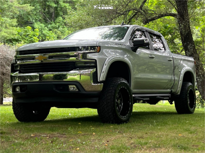 2020 Chevrolet Silverado 1500 - 20x12 -44mm - TIS 544mb - Suspension Lift 6" - 35" x 12.5"