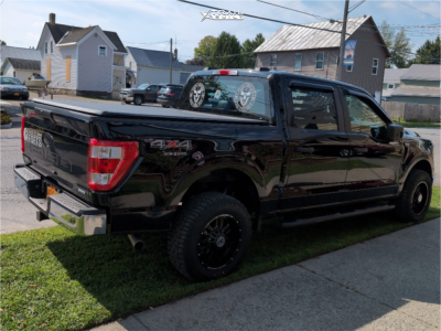 1 2023 F 150 Ford Xl Stock Stock Anthem Off Road Intimidator Black Milled