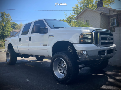 1 2005 F 250 Super Duty Ford Xl Rough Country Suspension Lift 6in Fuel Triton Gray