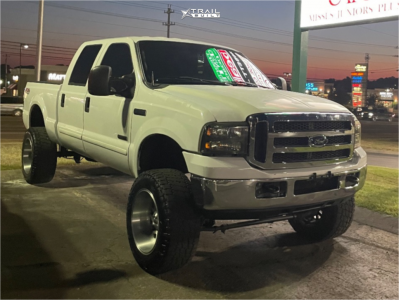 1 2005 F 250 Super Duty Ford Xl Rough Country Suspension Lift 6in Fuel Triton Gray