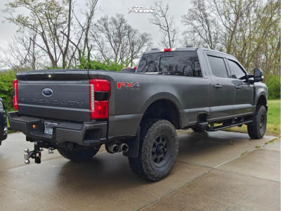 1 2023 F 350 Super Duty Ford Xlt Superlift Suspension Lift 4in Method Mr701 Hd Matte Black