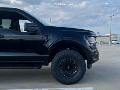 1 2024 F 150 Ford Xlt Stock Leveling Kit Method Mr305 Black