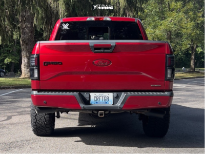 1 2016 F 150 Ford Xlt Motofab Leveling Kit Rtr Tech 6 Satin Charcoal