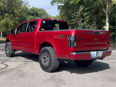 1 2016 F 150 Ford Xlt Motofab Leveling Kit Rtr Tech 6 Satin Charcoal