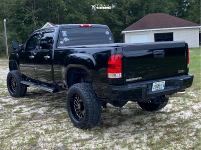 1 2012 Sierra 3500 Hd Gmc Denali Zone Suspension Lift 5in Arkon Off Road Caesar Black Milled