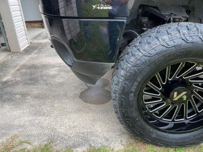 1 2012 Sierra 3500 Hd Gmc Denali Zone Suspension Lift 5in Arkon Off Road Caesar Black Milled