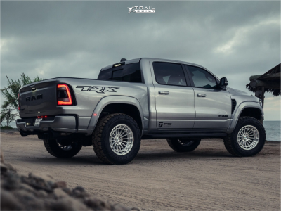 1 2023 1500 Ram Trx Unknown Leveling Kit Vossen Lcx 01 Brushed