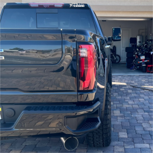 1 2024 Sierra 3500 Hd Gmc Denali Ultimate Maxx Leveling Kit Hostile H135 Satin Black