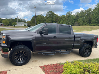 1 2014 Silverado 1500 Chevrolet Lt Rough Country Suspension Lift 35in Fuel Blitz Black Tint