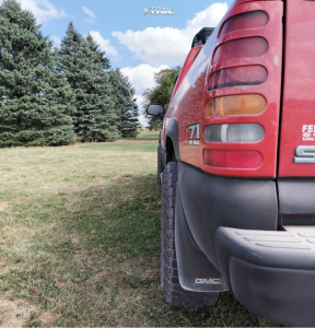 1 2004 Sierra 1500 Gmc Slt Stock Stock Rough Country Steel Wheel Gloss Black
