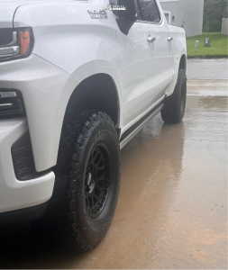 1 2021 Silverado 1500 Chevrolet High Country Rough Country Suspension Lift 35in Dirty Life Mesa Matte Black