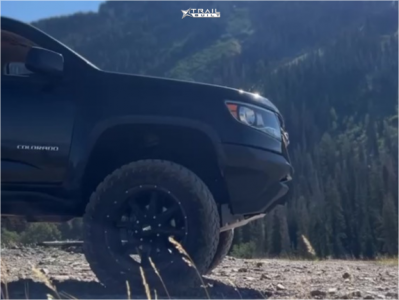 1 2019 Colorado Chevrolet Zr2 Bds Suspension Lift 4in Moto Metal Mo970 Gloss Black