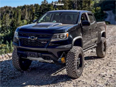 1 2019 Colorado Chevrolet Zr2 Bds Suspension Lift 4in Moto Metal Mo970 Gloss Black