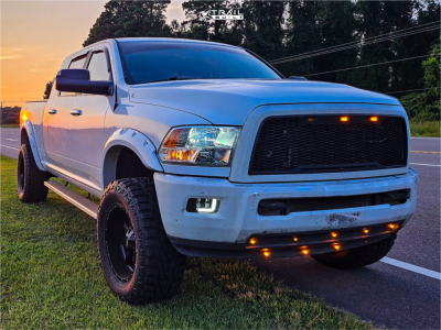 1 2010 Ram 2500 Dodge Slt Stock Stock Moto Metal Mo970 Gloss Black