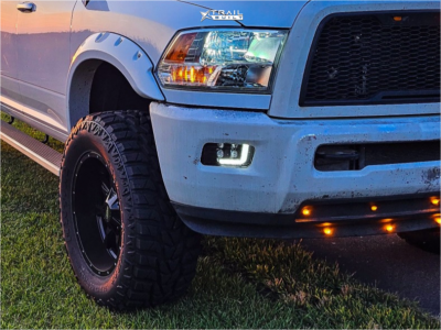 1 2010 Ram 2500 Dodge Slt Stock Stock Moto Metal Mo970 Gloss Black