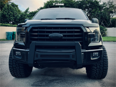 1 2017 F 150 Ford Xlt Superlift Suspension Lift 45in Black Rhino Arsenal Black