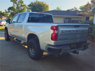 1 2020 Silverado 1500 Chevrolet Lt Motofab Leveling Kit Method Mr703 Titanium