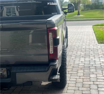 1 2024 F 250 Super Duty Ford Lariat Bds Suspension Lift 3in Method 605 Matte Black