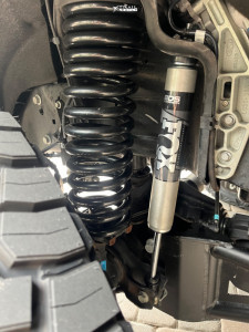 1 2024 F 250 Super Duty Ford Lariat Bds Suspension Lift 3in Method 605 Matte Black