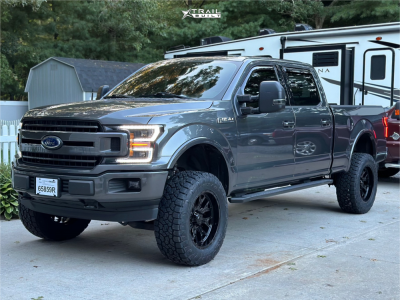 1 2018 F 150 Ford Xlt Superlift Suspension Lift 6in Tis 560b Gloss Black