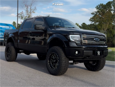 1 2012 F 150 Ford Fx4 Bds Suspension Lift 6in Tis 547bm Black Milled
