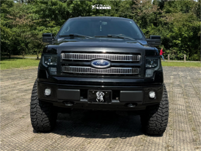 1 2012 F 150 Ford Fx4 Bds Suspension Lift 6in Tis 547bm Black Milled