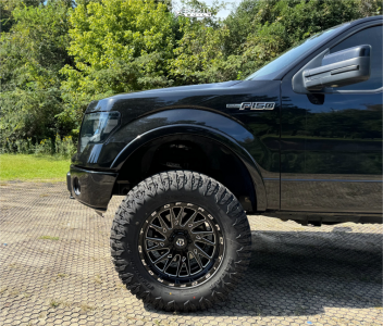 1 2012 F 150 Ford Fx4 Bds Suspension Lift 6in Tis 547bm Black Milled