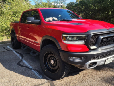 1 2020 1500 Ram Rebel Rough Country Leveling Kit Anthem Off Road Viper Gloss Black