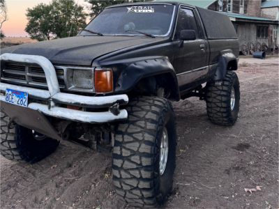 1 1988 Pickup Toyota Dlx Unknown Suspension Lift 8in Pro Comp 69 Machined