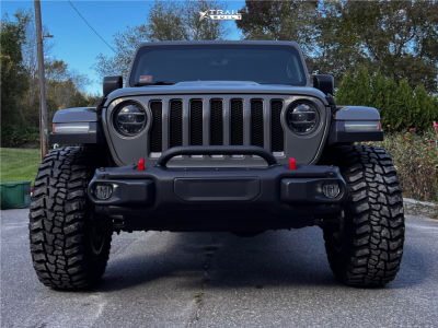 1 2020 Wrangler Jeep Unlimited Rubicon Stock Stock Kmc Km236 Red Black