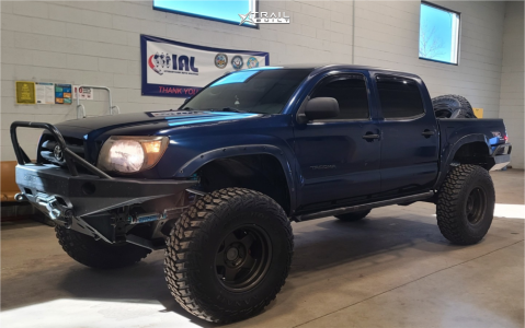 1 2007 Tacoma Toyota Base Total Chaos Suspension Lift 25in Stealth Custom Series F5 Bronze