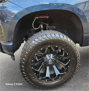 1 2021 Silverado 1500 Chevrolet Rst Rough Country Suspension Lift 6in Fuel Assault Black