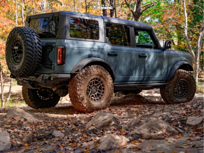 1 2022 Bronco Ford Badlands Bds Suspension Lift 3in Anthem Off Road Valor Satin Black