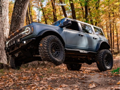 1 2022 Bronco Ford Badlands Bds Suspension Lift 3in Anthem Off Road Valor Satin Black